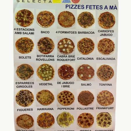 pizzes artesanes