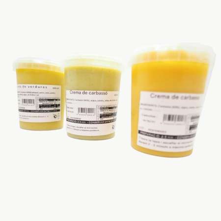 crema de verdura preparada
